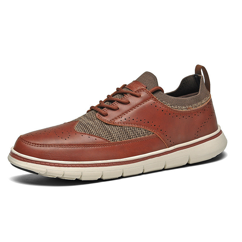 Men's British Style Casual Fashion Leather Shoes