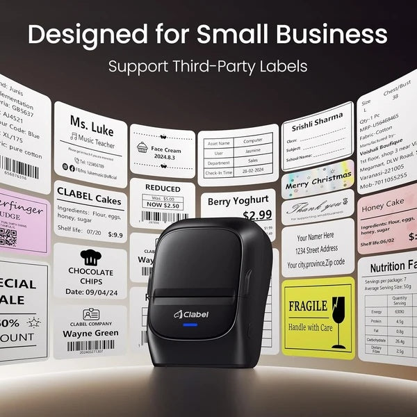 Label Maker Machine , Thermal Inkless , Mini Label Printer