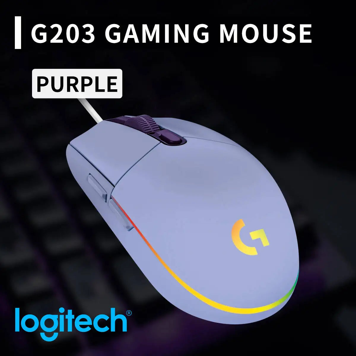 Logitech G203 Wired Gaming Mouse