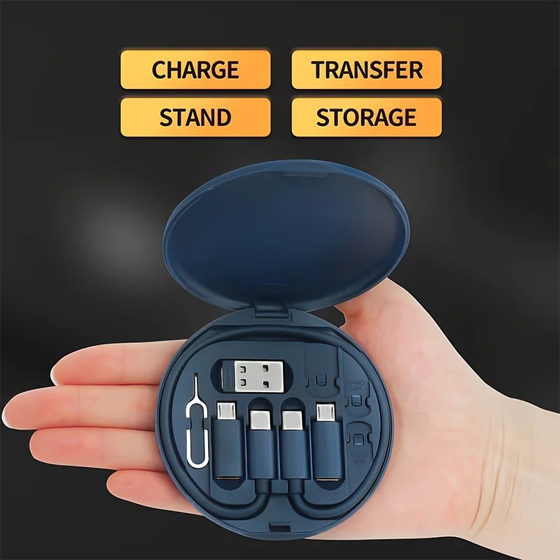 طقم كابل شحن USB C متعدد