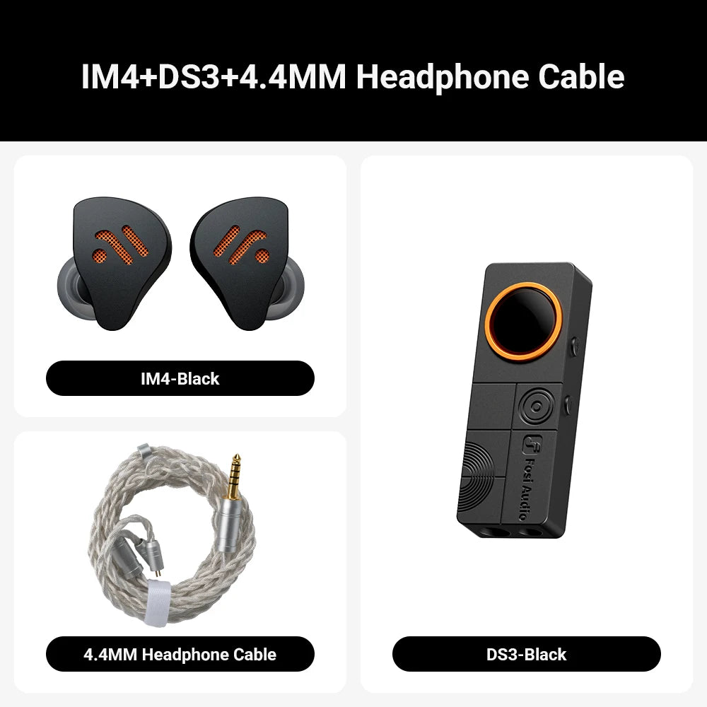 سماعات أذن Fosi Audio IM4 عالية الدقة