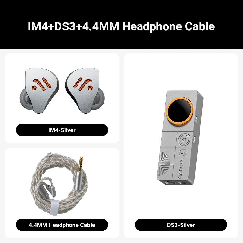 سماعات أذن Fosi Audio IM4 عالية الدقة