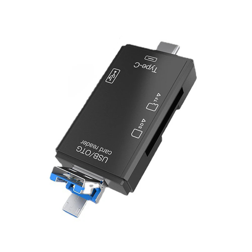 قارئ بطاقات USB 6 في 1
