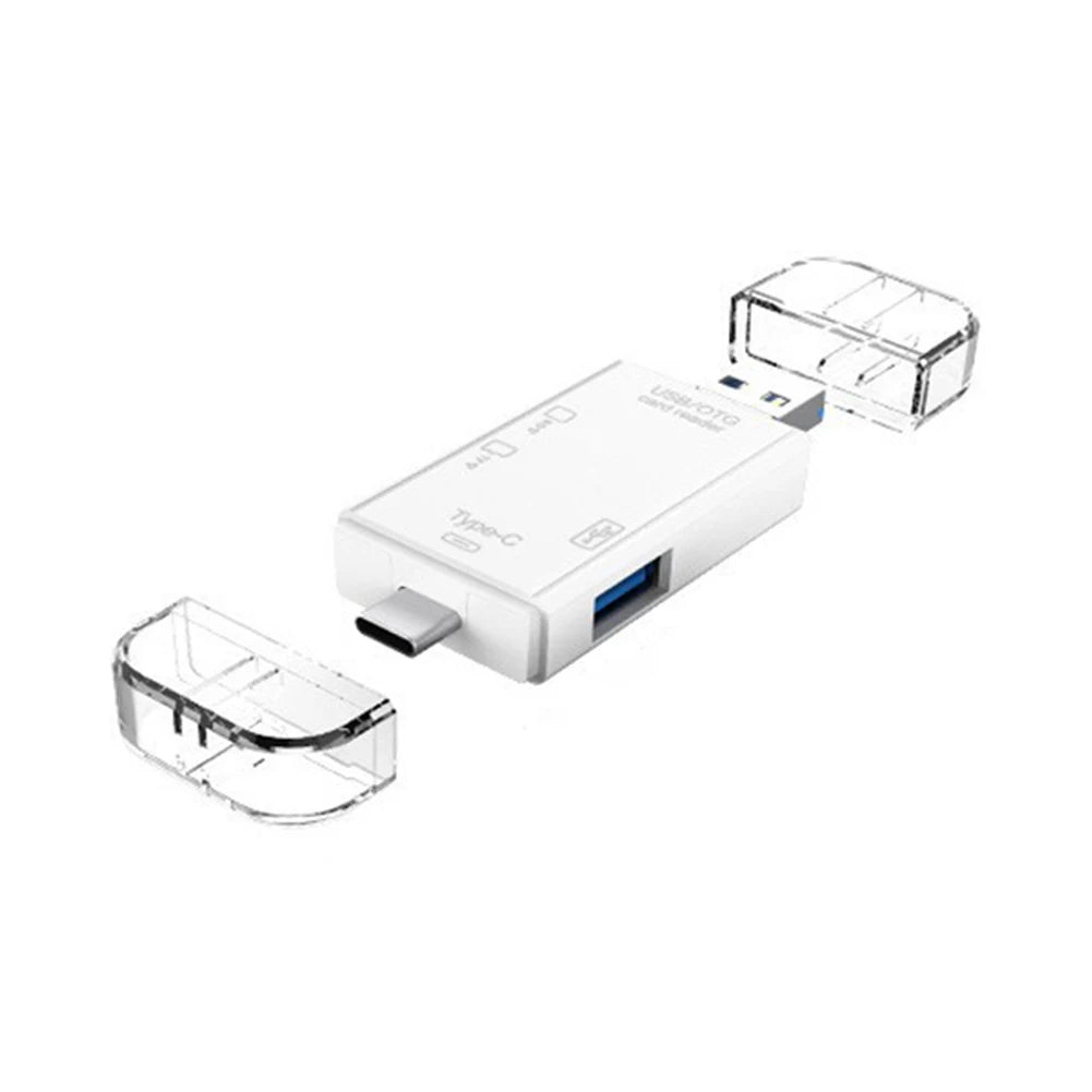 قارئ بطاقات USB 6 في 1