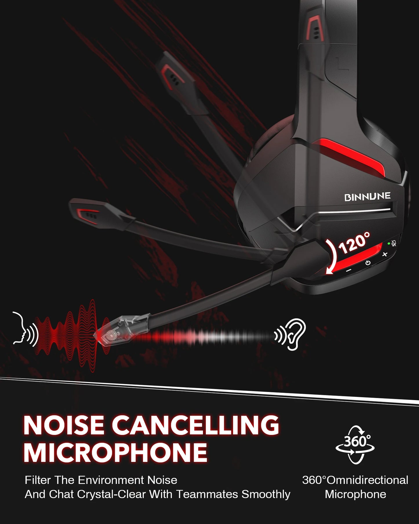 BW01 Wireless Gaming Headset