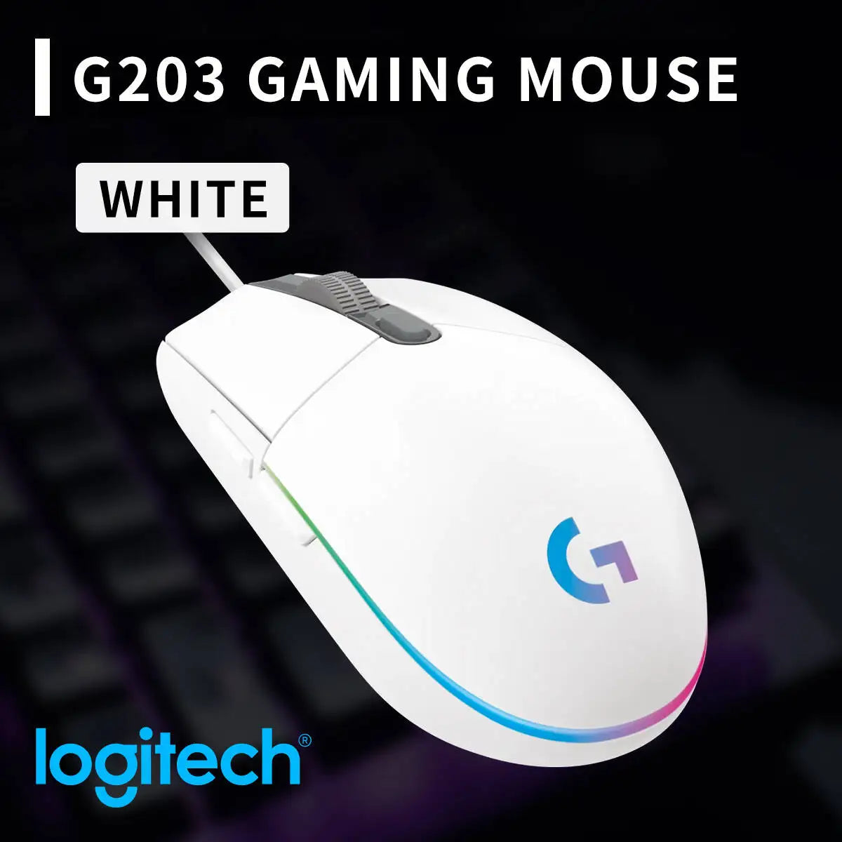 Logitech G203 Wired Gaming Mouse