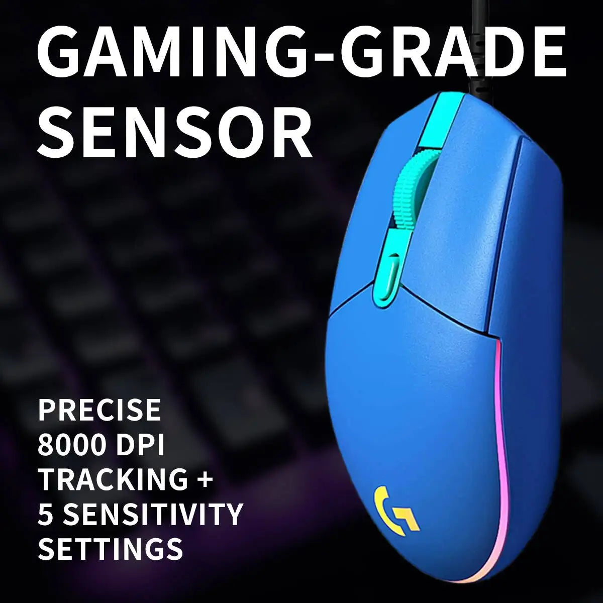 Logitech G203 Wired Gaming Mouse