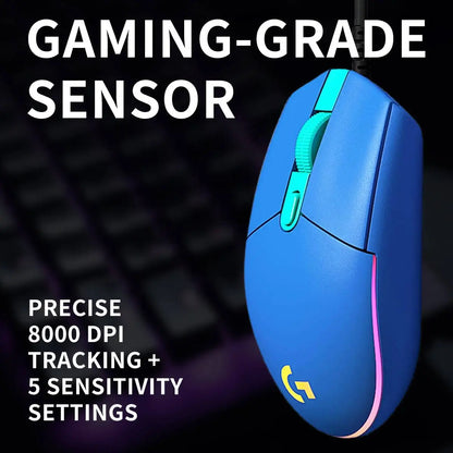Logitech G203 Wired Gaming Mouse