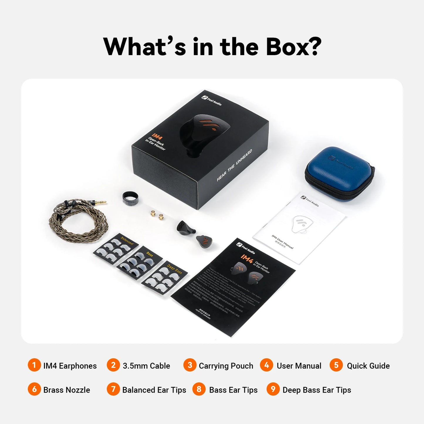 Fosi Audio IM4 Hifi Earphones