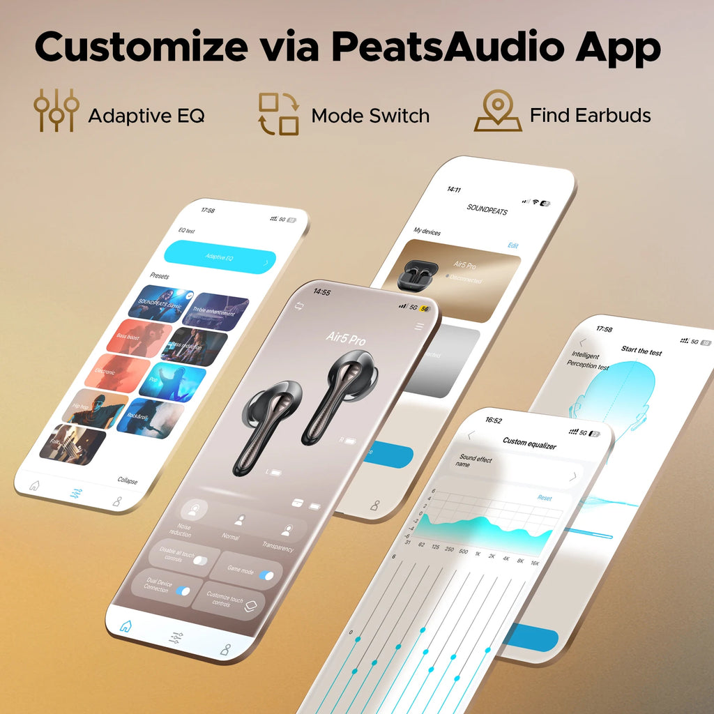 سماعات الأذن SoundPEATS Air5 Pro ANC