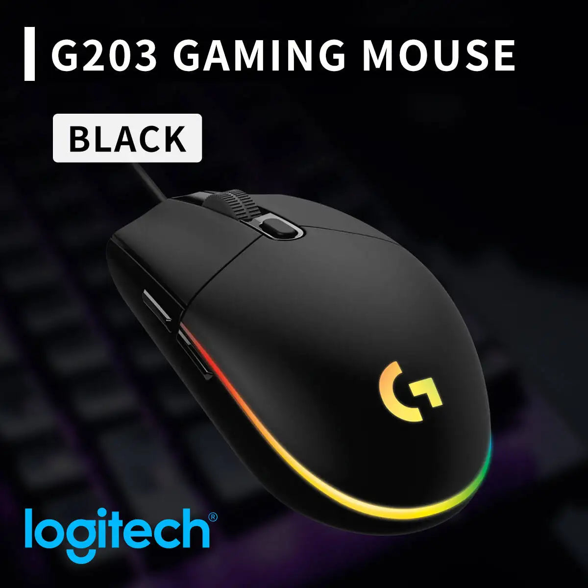 Logitech G203 Wired Gaming Mouse