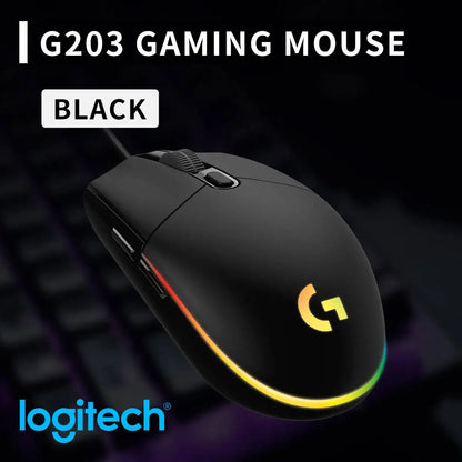 Logitech G203 Wired Gaming Mouse