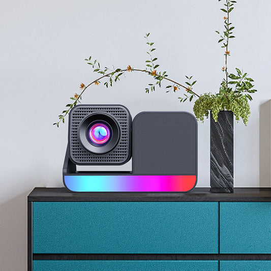 Karaoke Projector With Microphone 1080 HD Projector Home Theater Regional Agent Large Screen